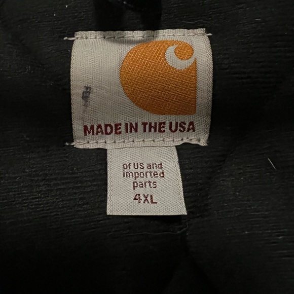 Carhartt navy blue coat 4xl - Picture 5 of 8